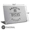 NHL Anaheim Ducks Black Text Universal Laptop 13in (10.6 x 7.6in) Skin